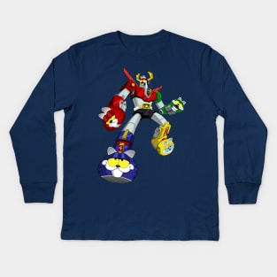 Garf-tron Kids Long Sleeve T-Shirt